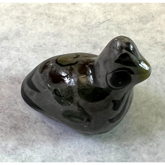 Vintage Tonala Pottery Partridge Bird Figurine Hand Painted Folk Art Mexican EUC - Picture 1 of 6